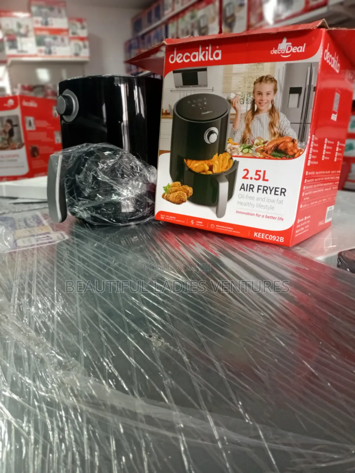 Decakila 2.5l Air Fryer – Healthy Oil-Free Cooking Made Easy