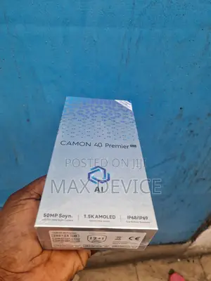 New Tecno Camon 40 Premier 256 GB Silver