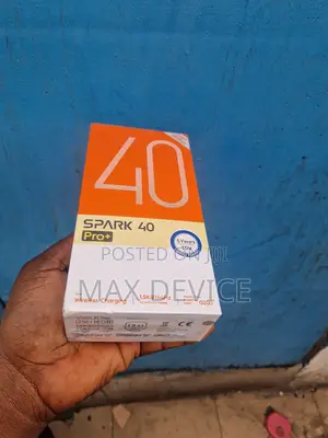 New Tecno Spark 40 Pro+ 256 GB White