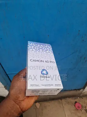 New Tecno Camon 40 Pro 4G 256 GB Silver