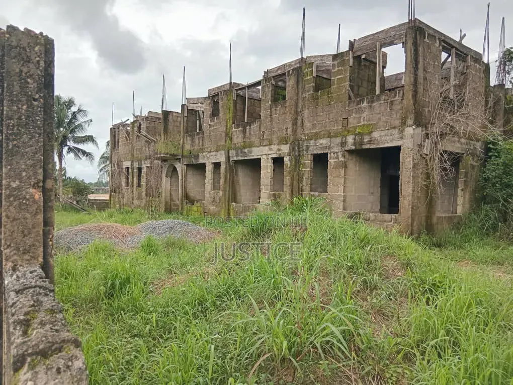 40 Rooms Uncompleted Hotel for Sale Akim Oda