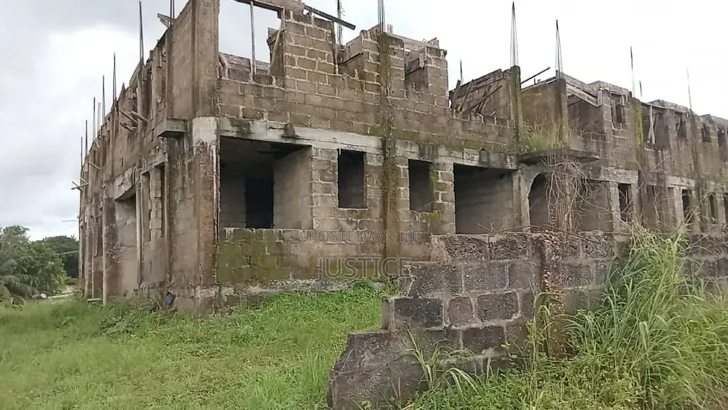 40 Rooms Uncompleted Hotel for Sale Akim Oda