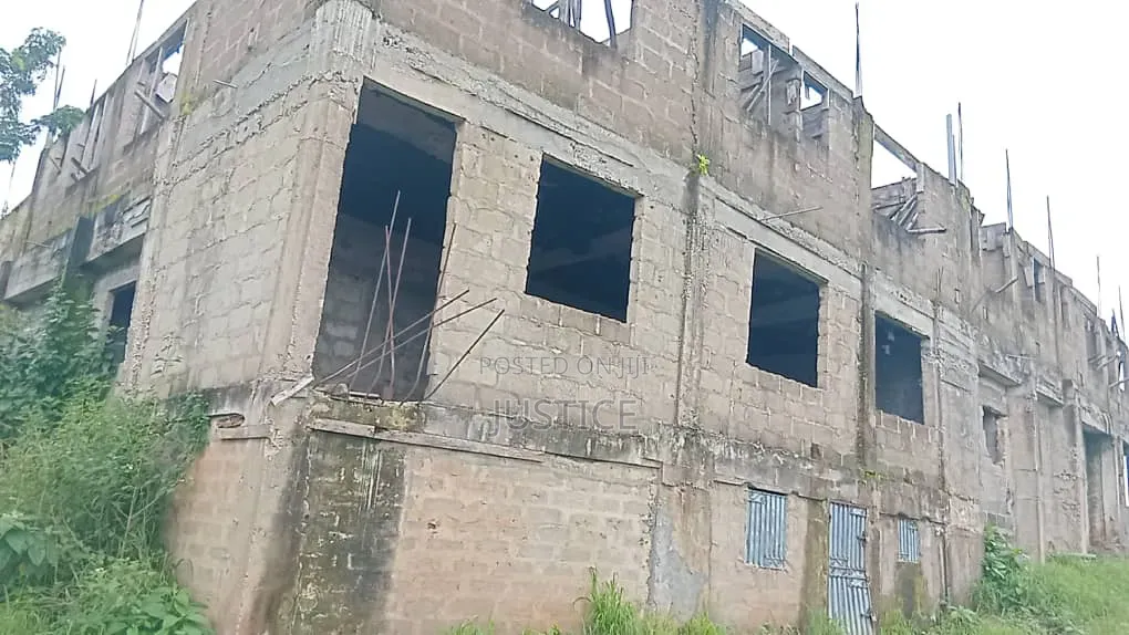 40 Rooms Uncompleted Hotel for Sale Akim Oda