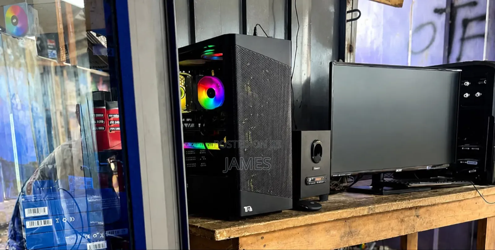 New Desktop Computer Asus ROG G20CB 16GB AMD Ryzen 5 HDD+SSD 1T