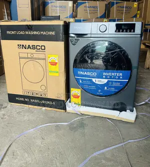 Large Households Washing Nasco 12kg Auto Front Load Washing Machine