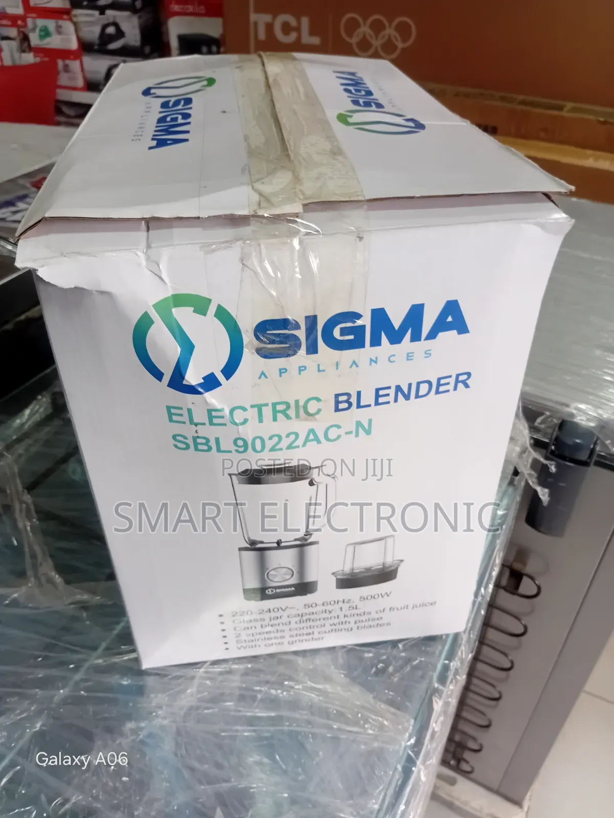 Sigma Sbl9022ac-N 1.5l Electric Blender for Home Use