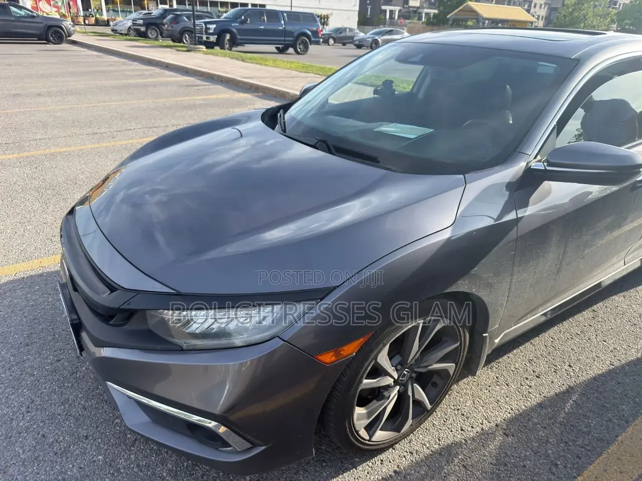 Honda Civic Touring Coupe 2019 Gray