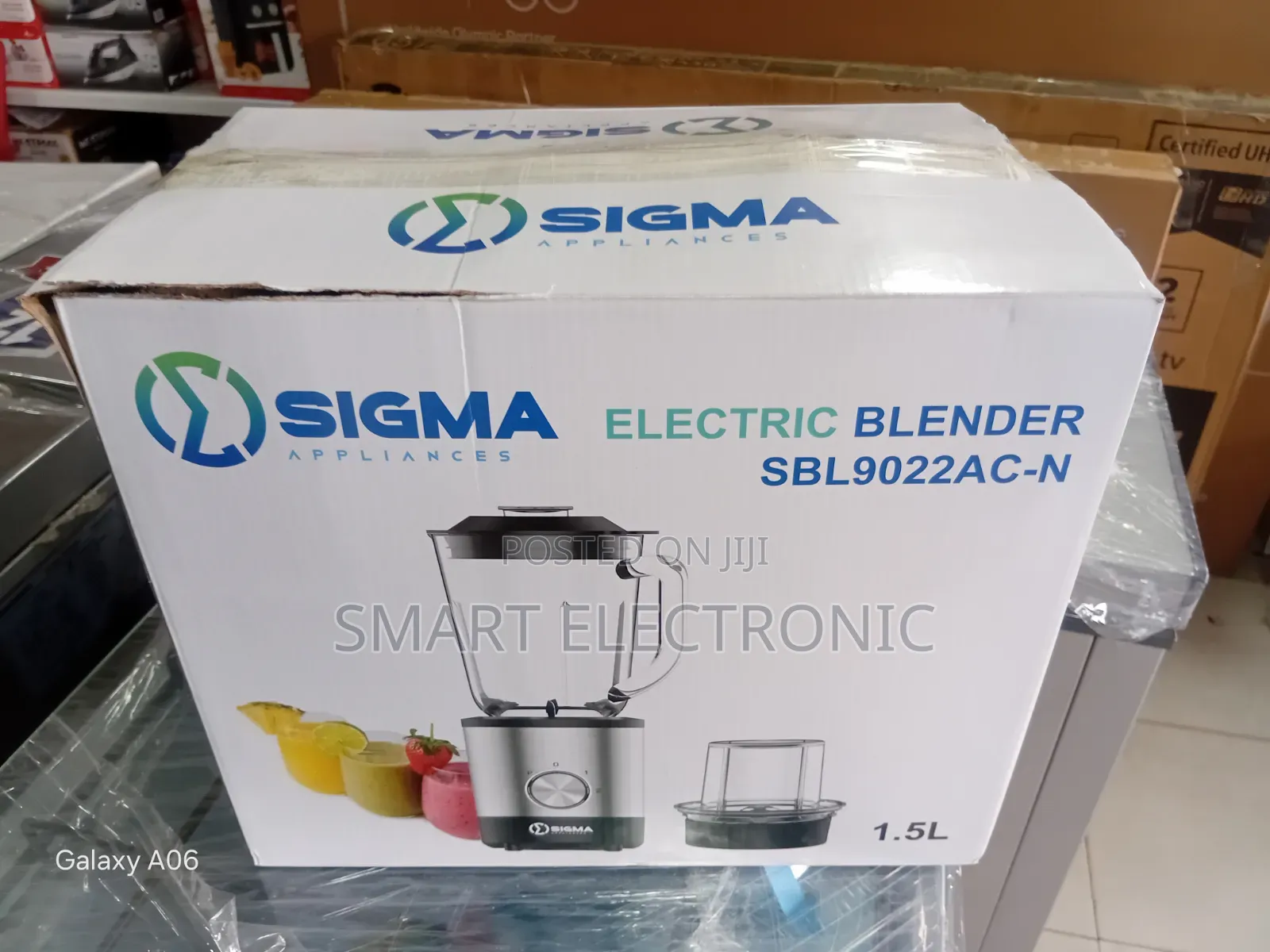 Sigma 1.5l Blender – Fast Fruit Juice Smoothie Maker