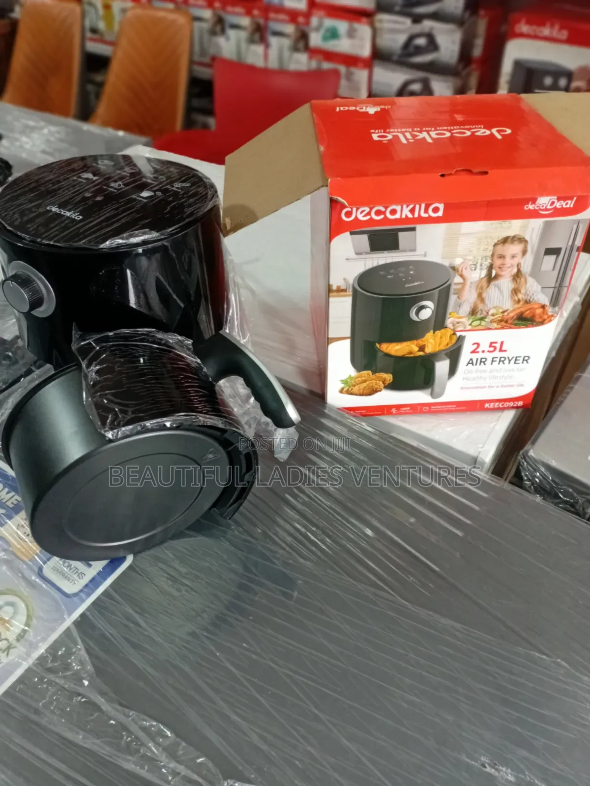 Original Decakila 2.5l Air Fryer – Compact Kitchen Essential