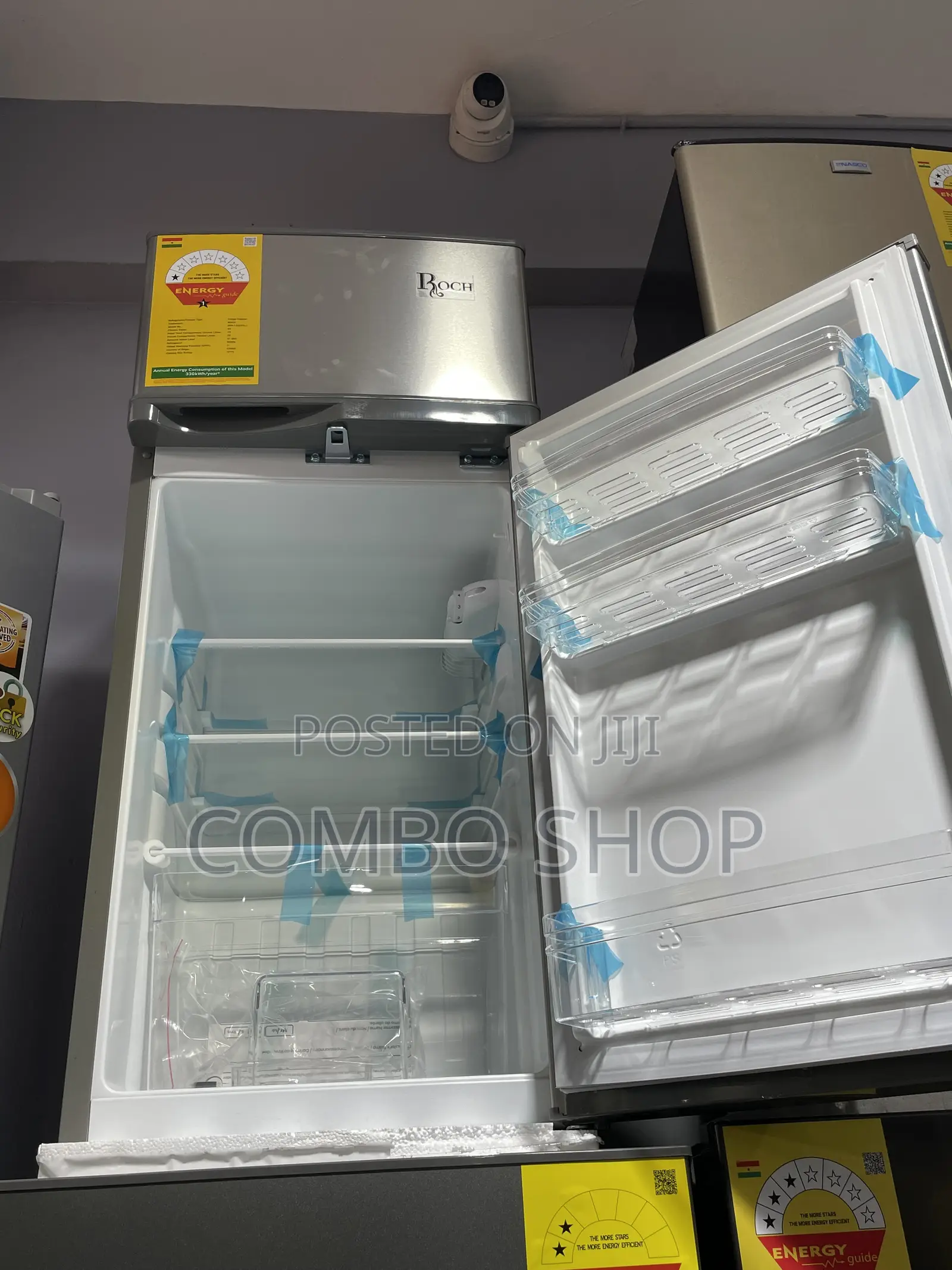 Rochw 95l Double Door Refrigerator