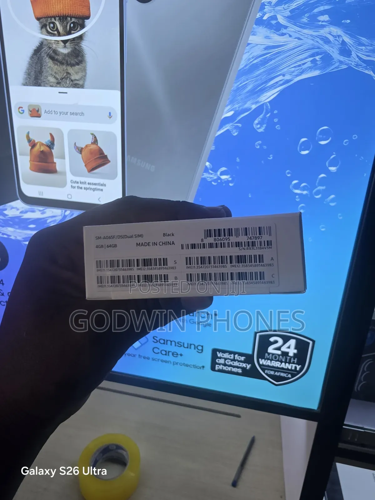 New Samsung Galaxy A06 64 GB Black