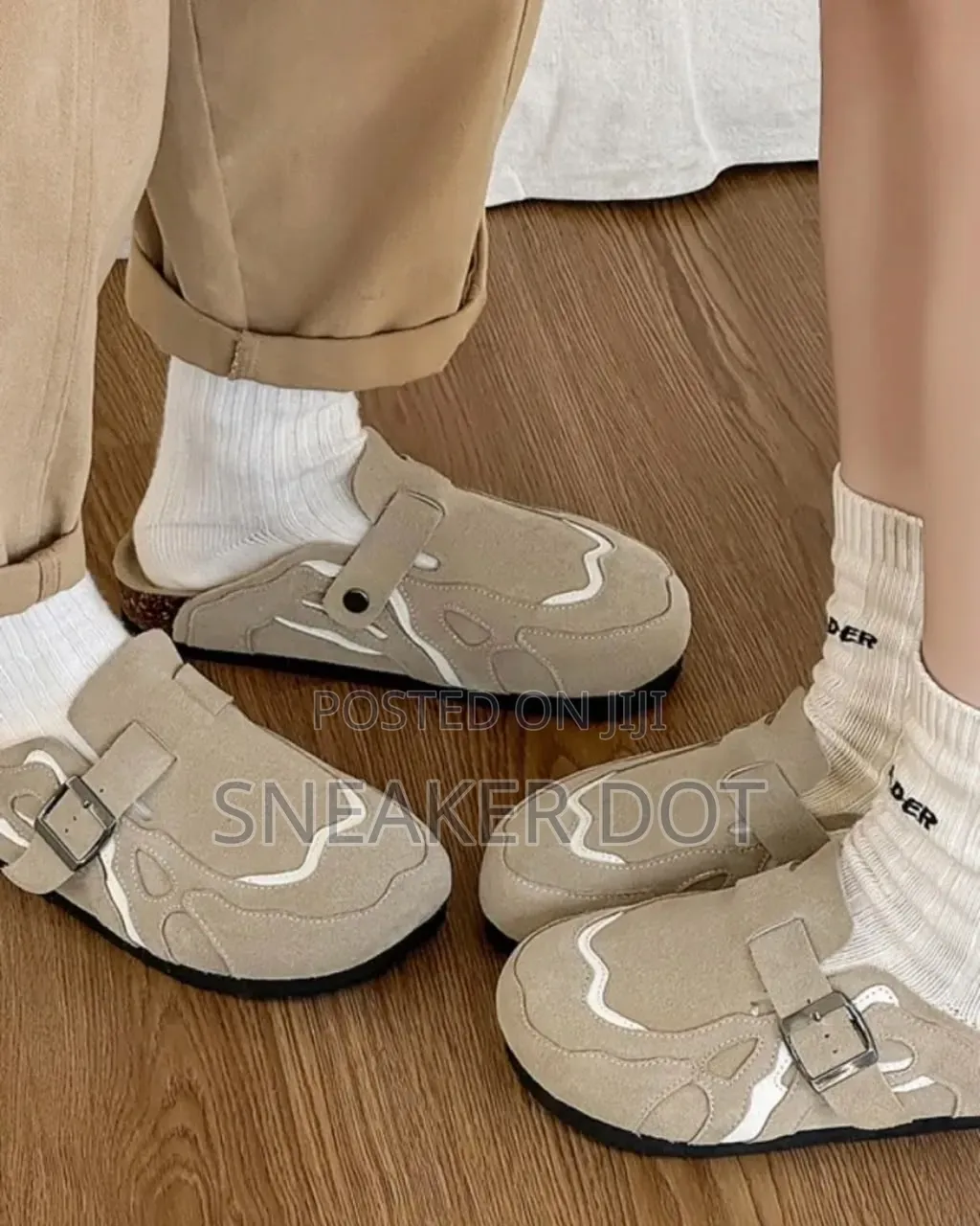 Qeezaza Chunky Mules Sandals