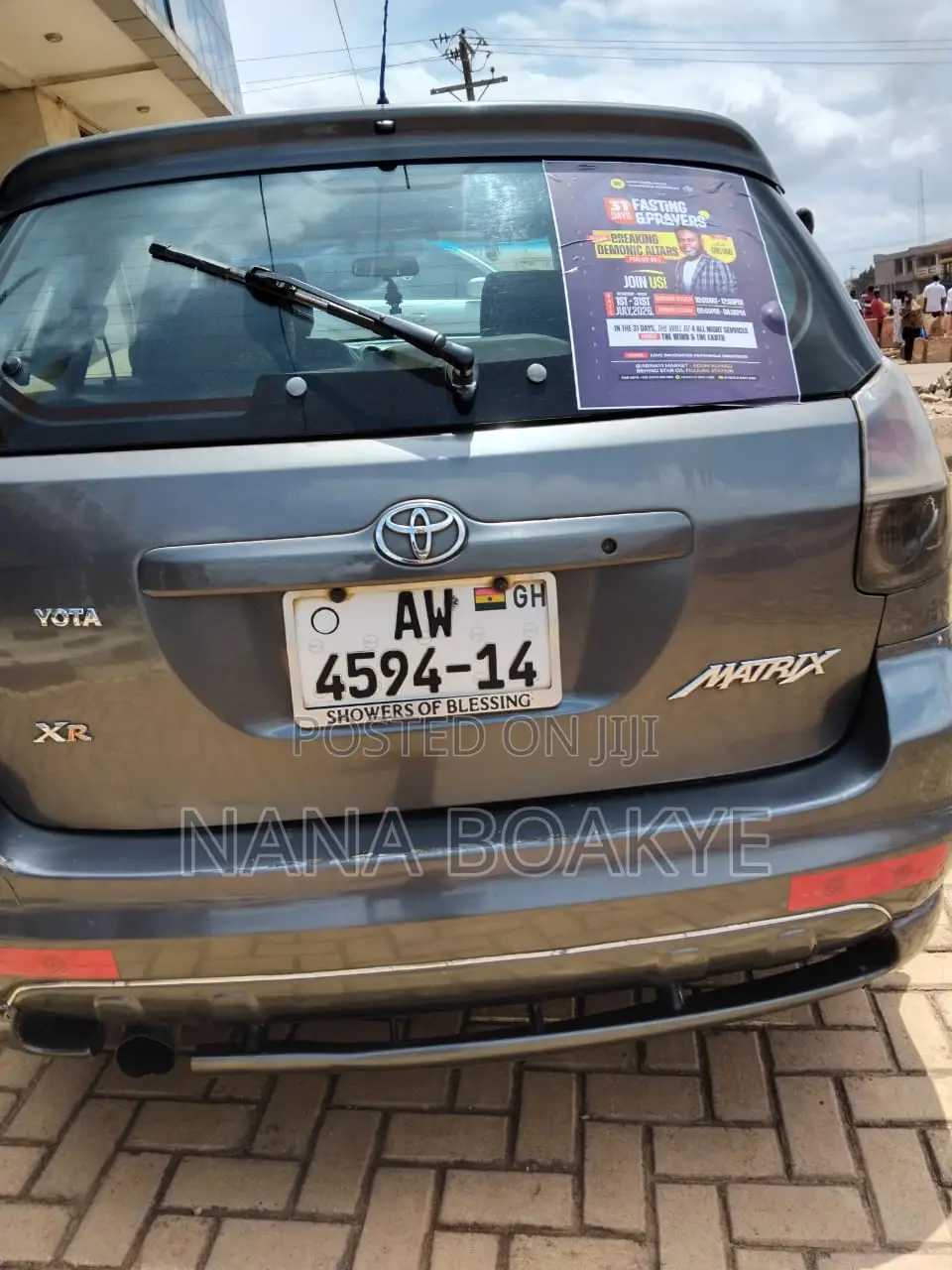 Toyota Matrix XR Hatchback FWD (1.8L 4cyl 4A) 2008 Gray
