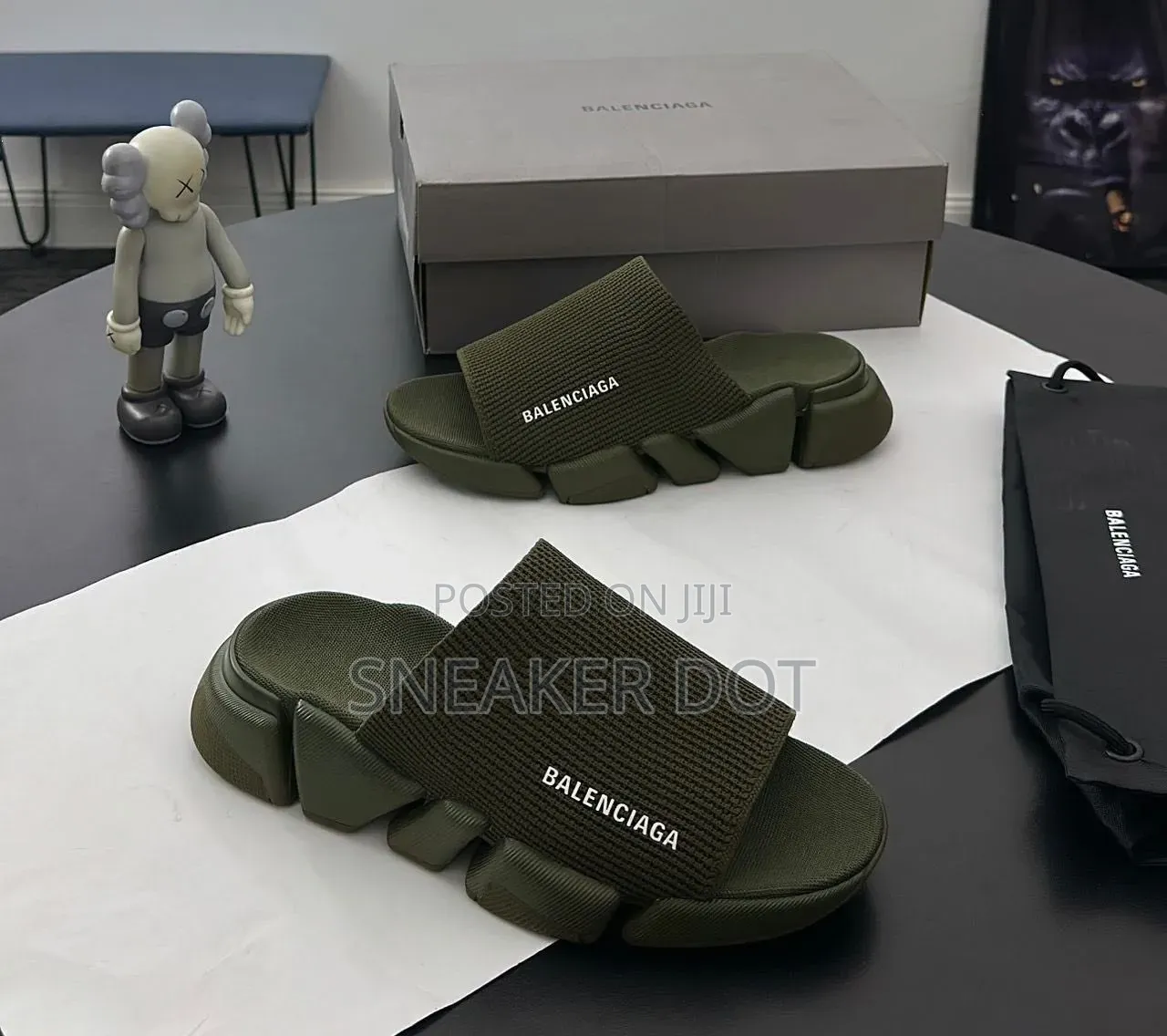 Balenciaga Speed Hybrid Slides