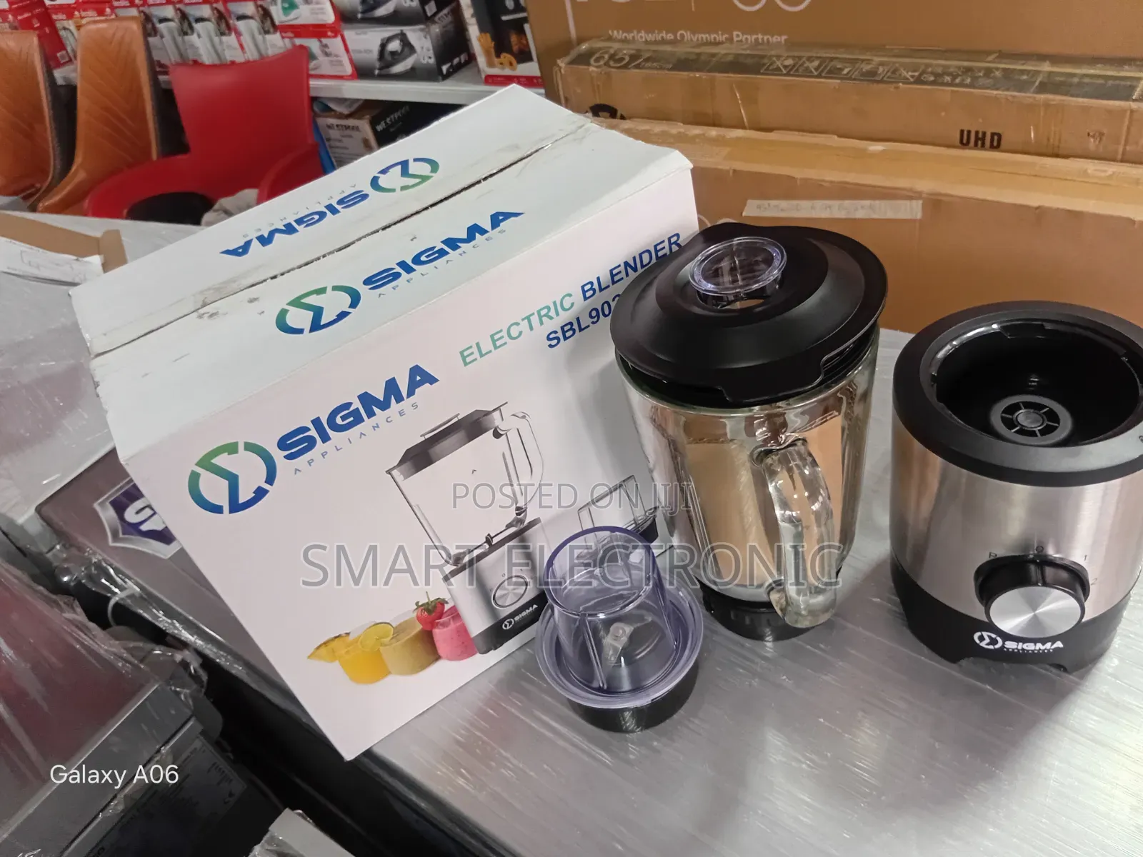 Sigma Sbl9022ac-N Blender – Powerful Motor Sharp Blades