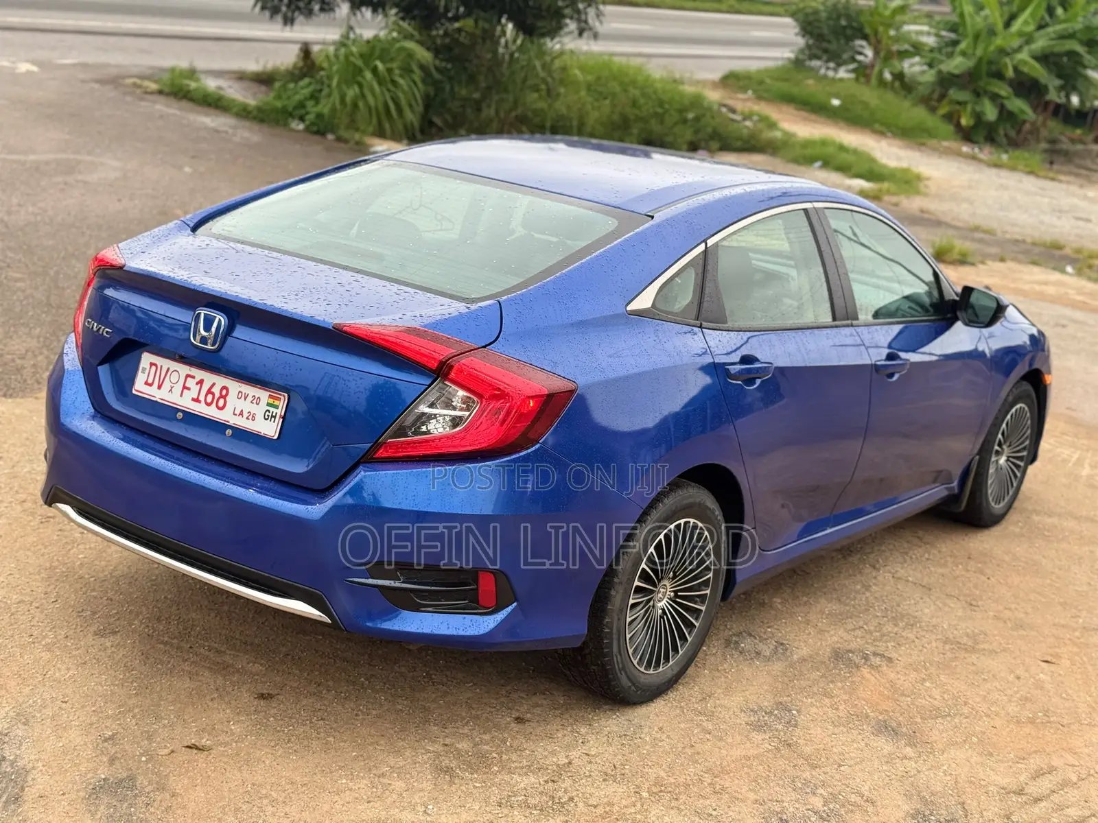Honda Civic EX Sedan 2020 Blue