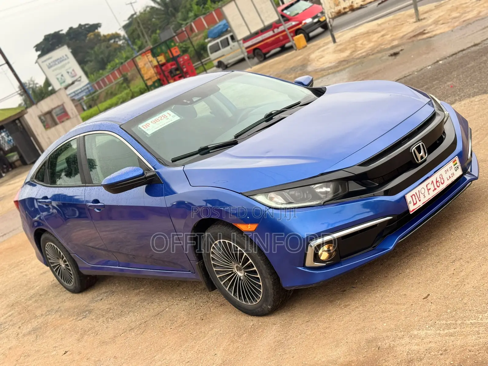Honda Civic EX Sedan 2020 Blue