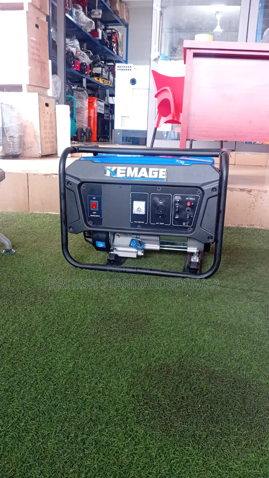 Powerful Kemage 7kva Petrol for Homes, Shops and Business Power Supply