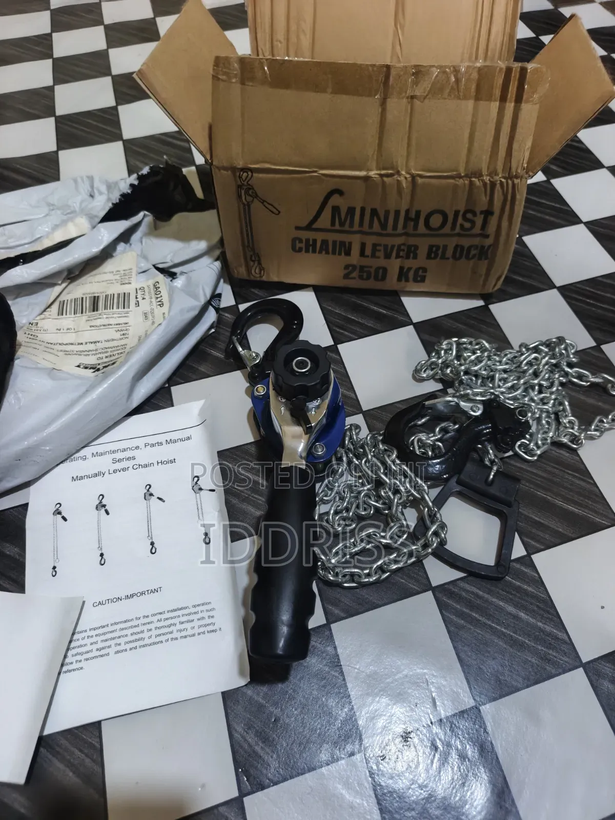 Manually Lever Chain Hoist