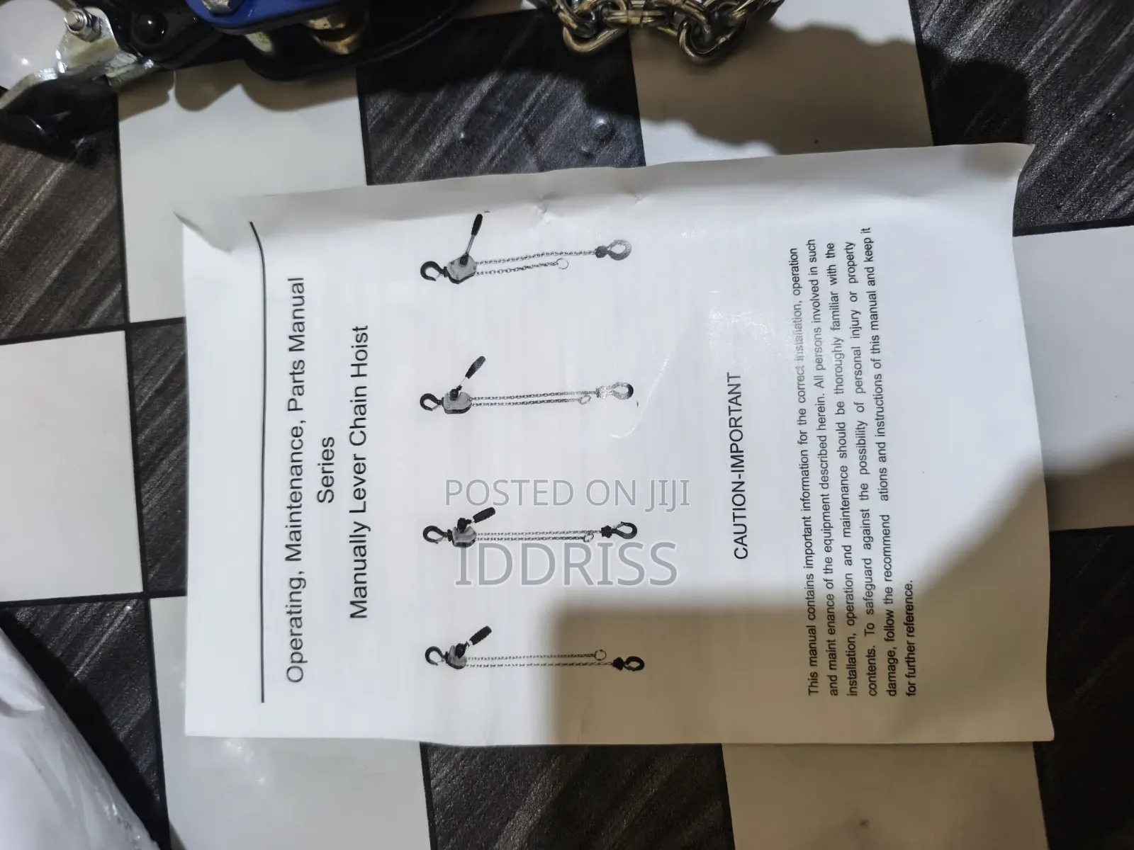 Manually Lever Chain Hoist