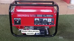 Honda 7kva Fuel-Efficient Petrol Generator, Heavy-Duty 7kva