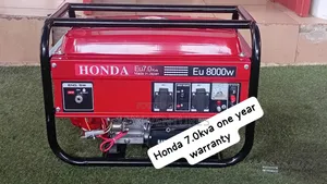 Honda 7kva Fuel-Efficient Petrol Generator, Heavy-Duty 7kva