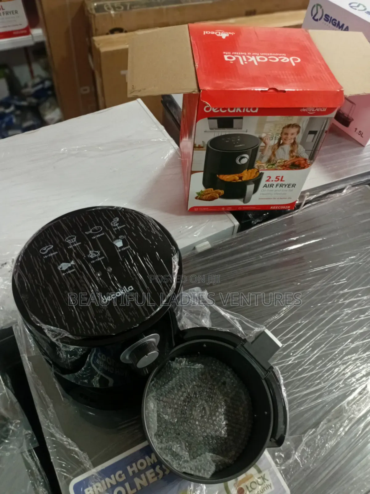 Premium Decakila 2.5l Air Fryer – Easy, Fast Healthy Cooking