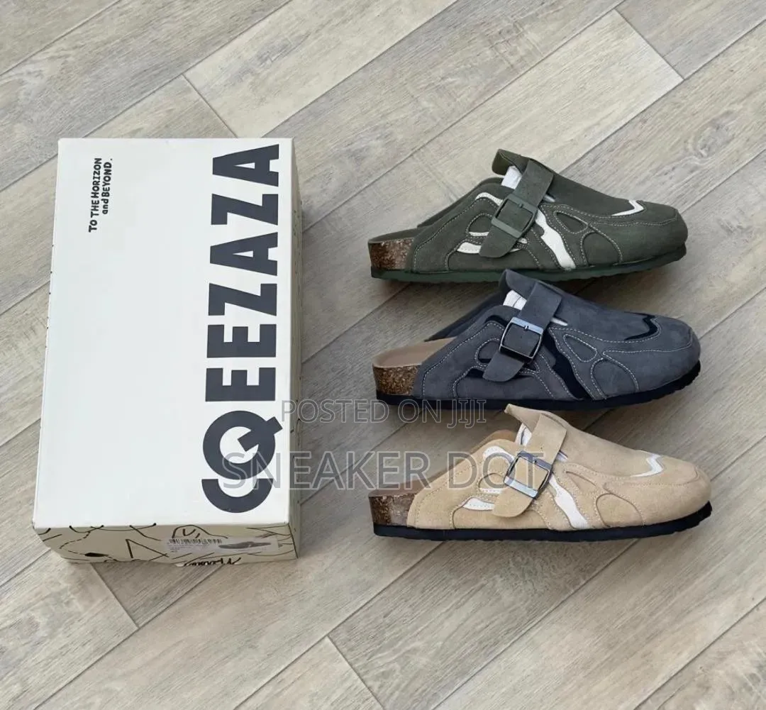 Qeezaza Chunky Mules Sandals