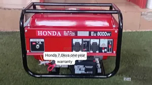 Portable Honda 7kva Petrol Generator With Easy Start System 7kva