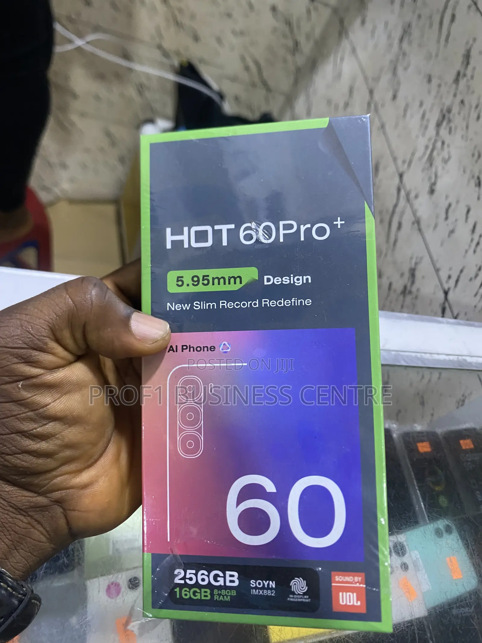 New Infinix Hot 60 Pro+ 256 GB Black