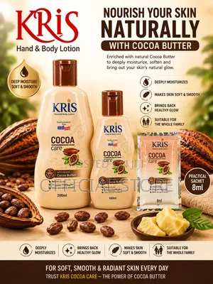 Kris Cocoa Care Hand Body Lotion (100ml)