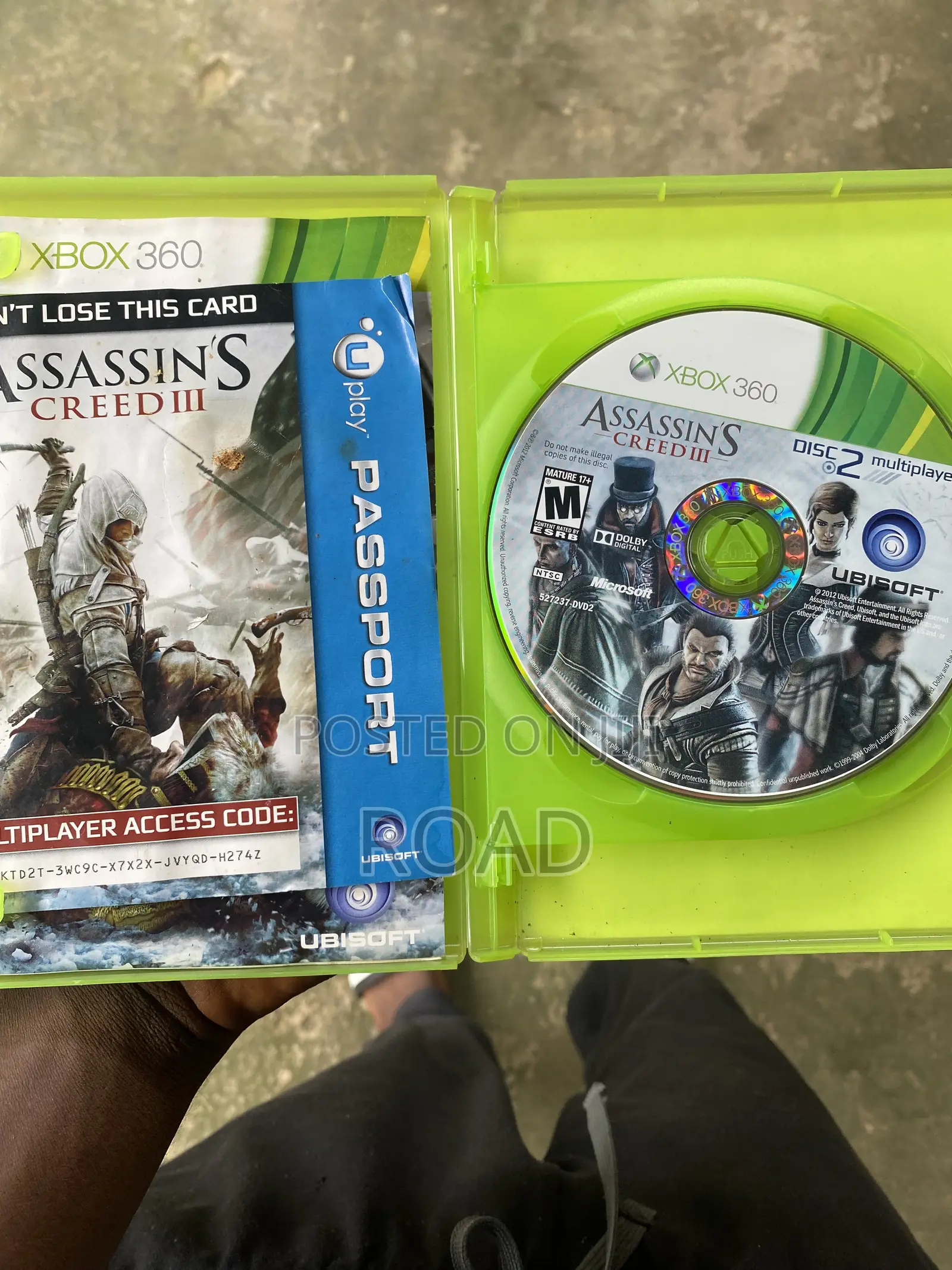 Xbox 360 Game Cd