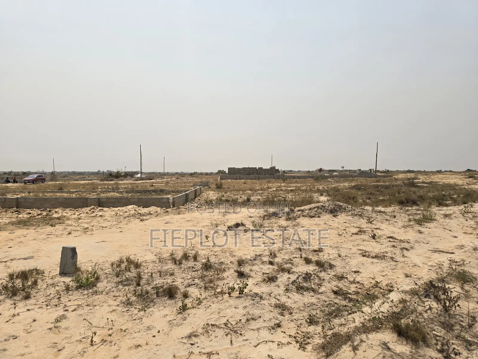 70x50ft Half Plot for Sale — Skyport City Residence, Tsopoli