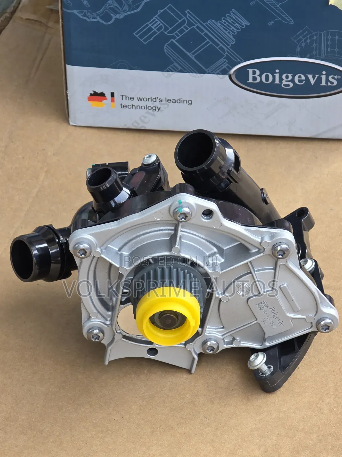 Water Pump Thermostat Fits 2.0l 1.8l 2012 - 2018 Jetta, Passat.