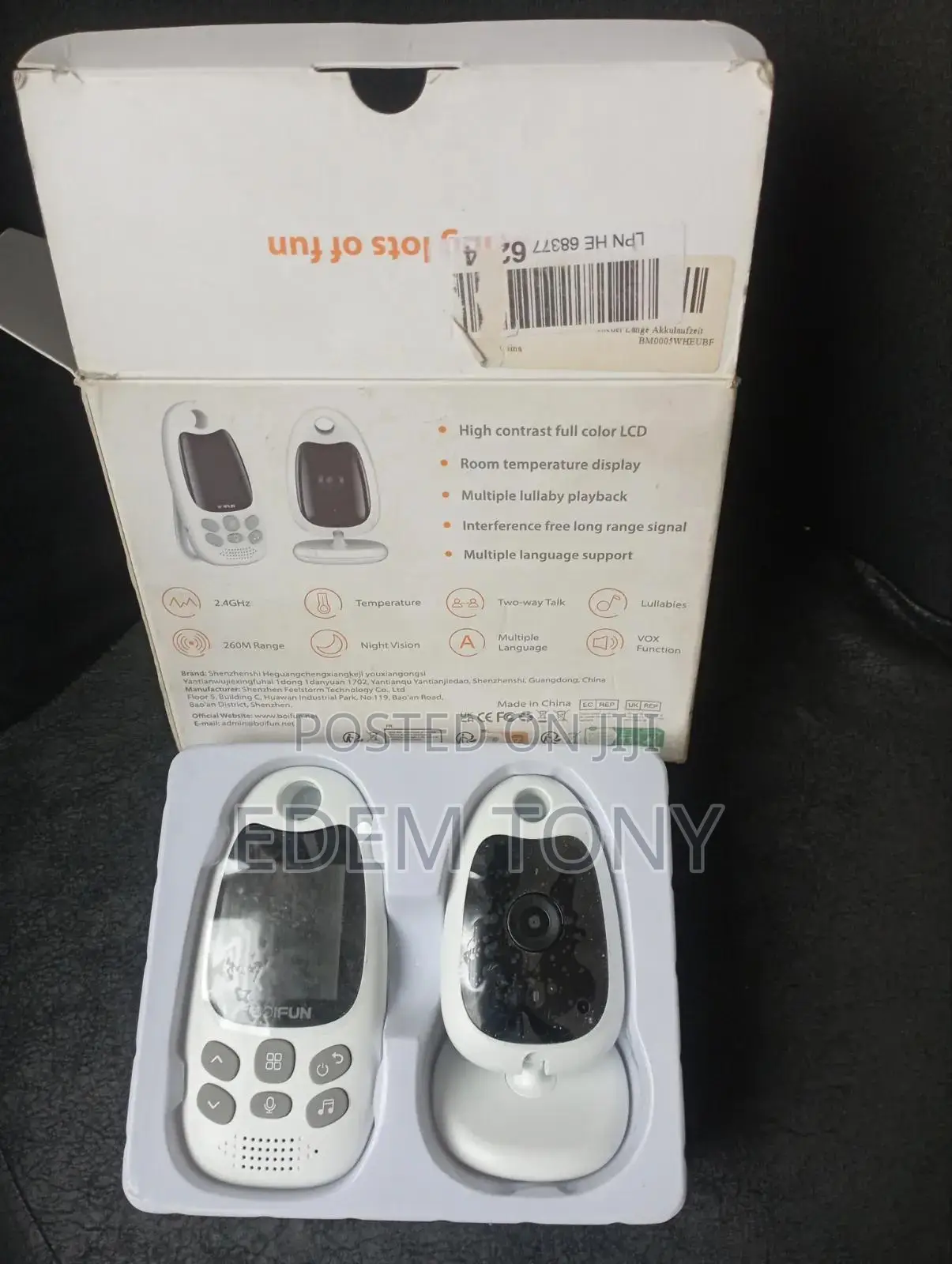 Boifun Baby Monitor