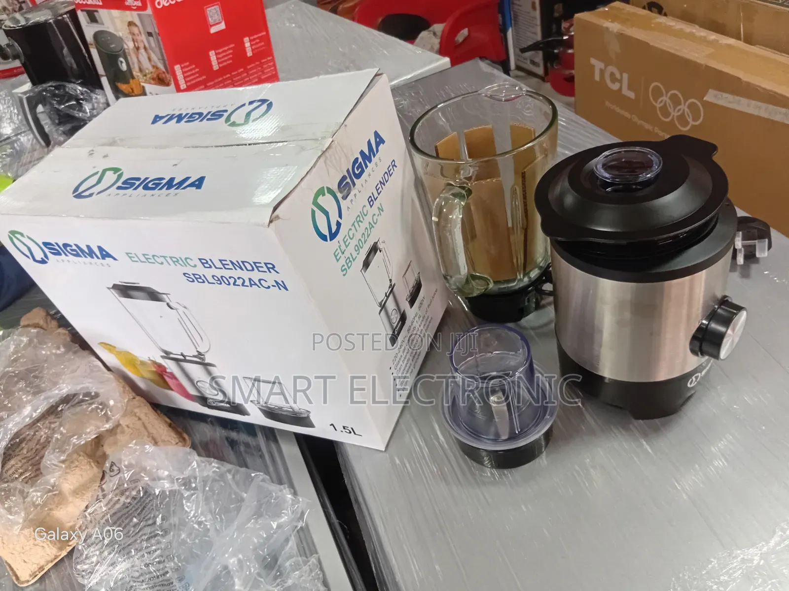 Sigma Blender With Grinder – 1.5l Multipurpose Blender