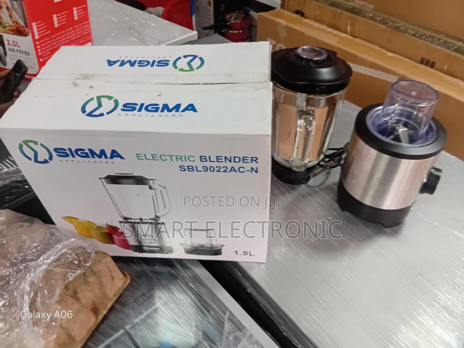 Sigma Blender With Grinder – 1.5l Multipurpose Blender