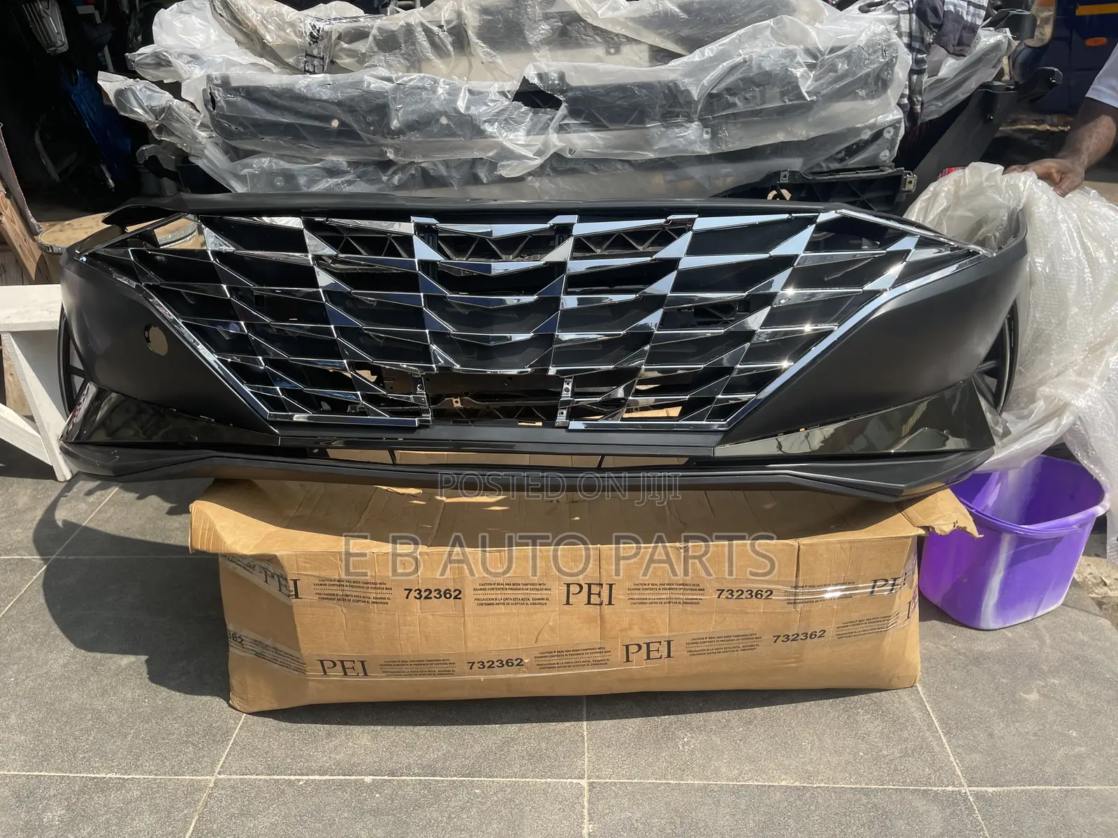Elantra 2022 Front Bumper Complete