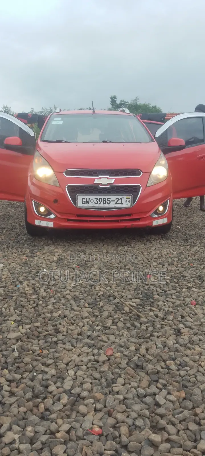 Chevrolet Spark 2011 Red