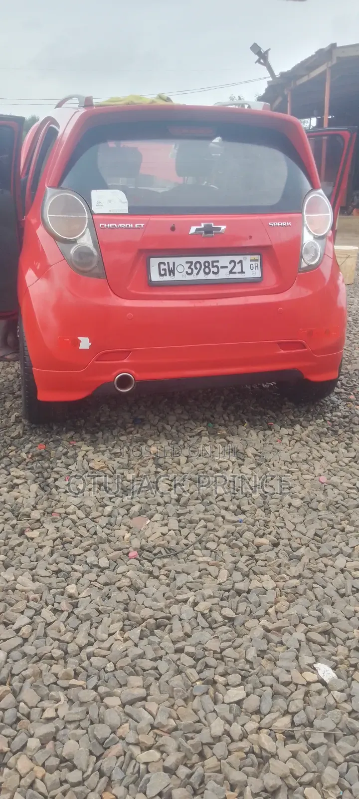 Chevrolet Spark 2011 Red