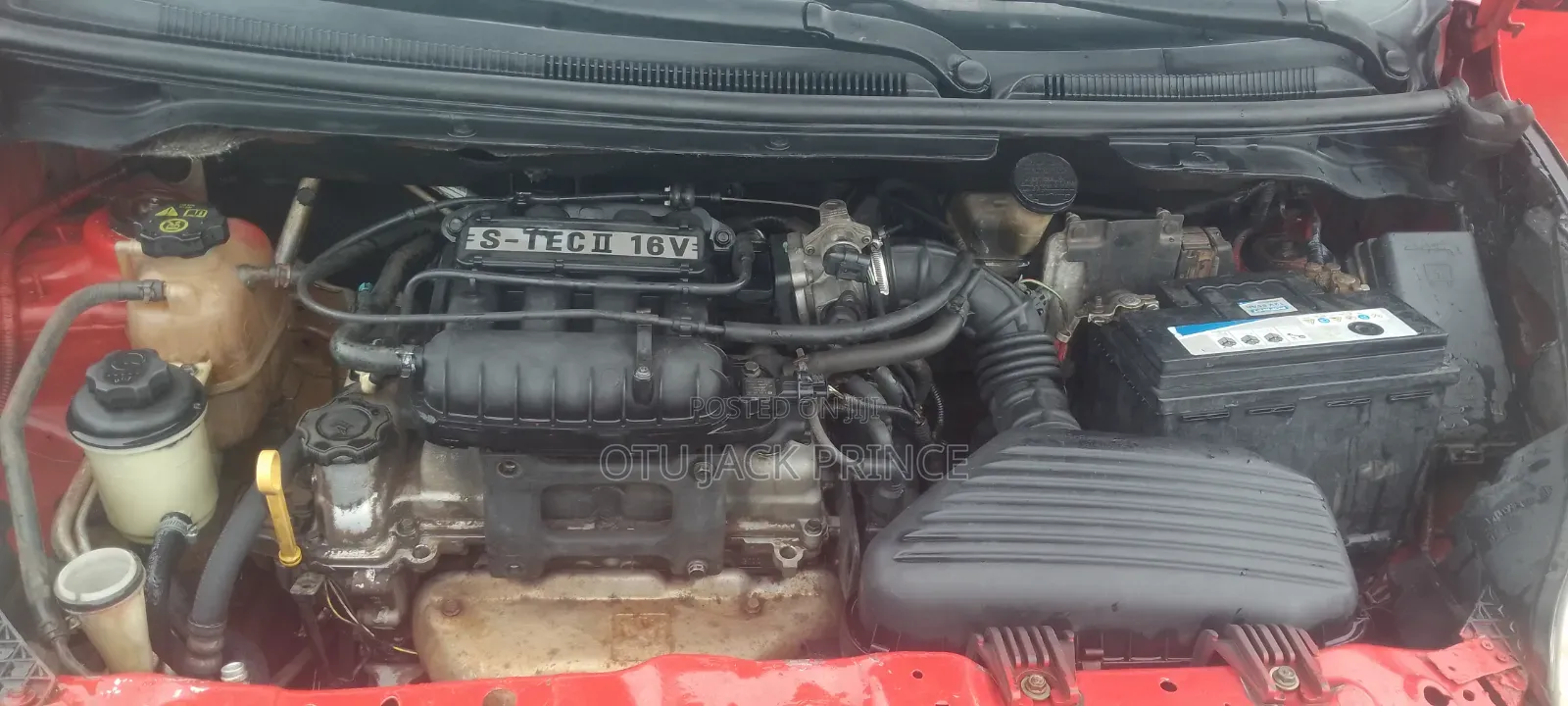 Chevrolet Spark 2011 Red