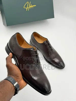 Holiman Minimalist Cap-Toe Oxford Design Shoe