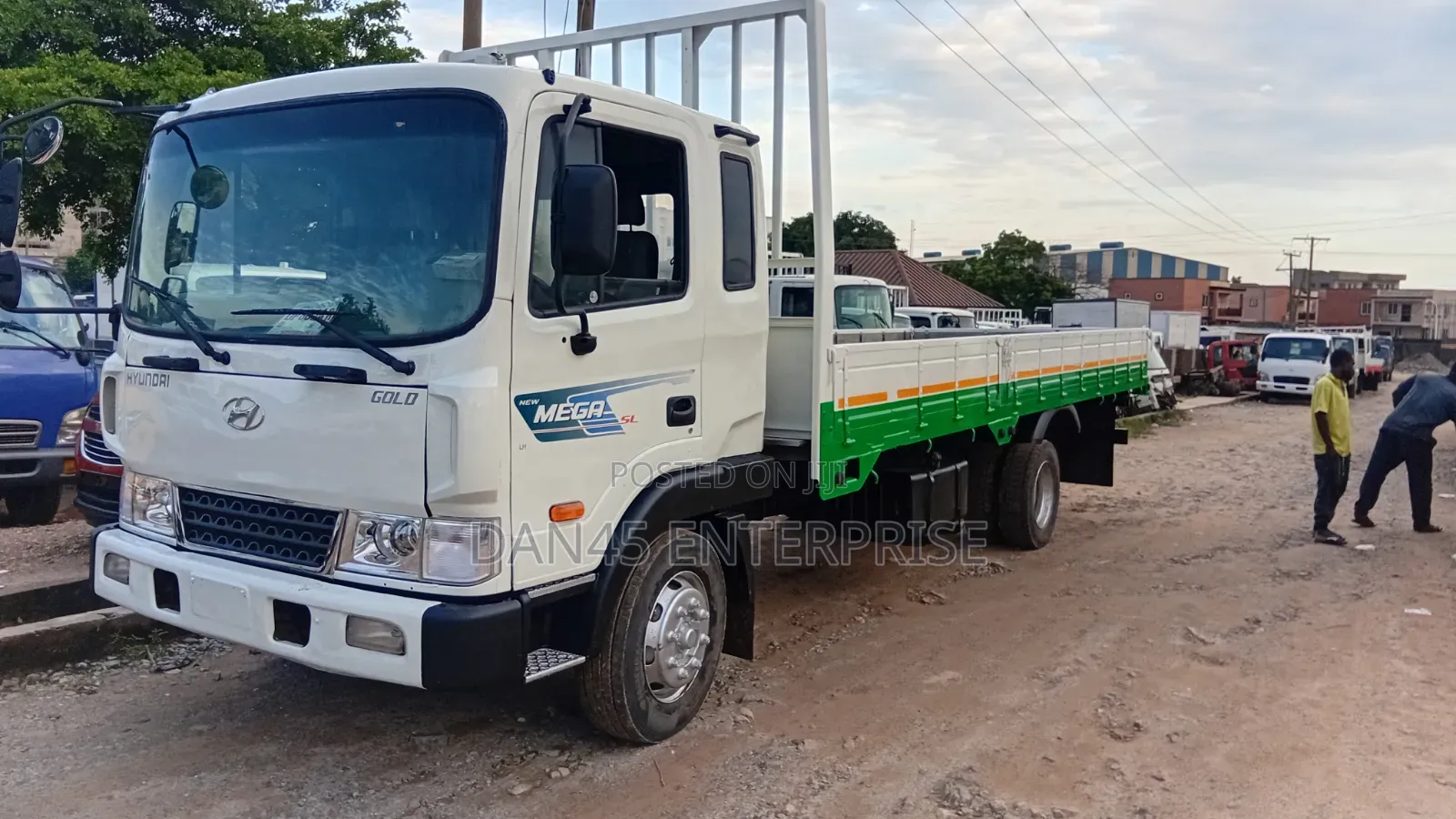 Hyundai 5ton 8holes Big Headlight Manual Engine