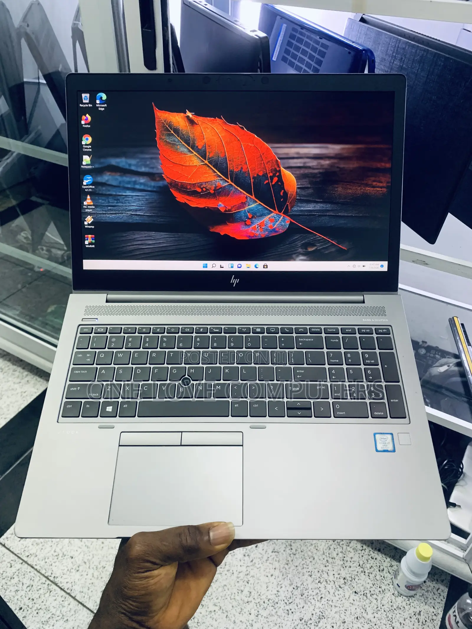 Laptop HP ZBook 15 G6 24GB Intel Core i7 SSD 512GB