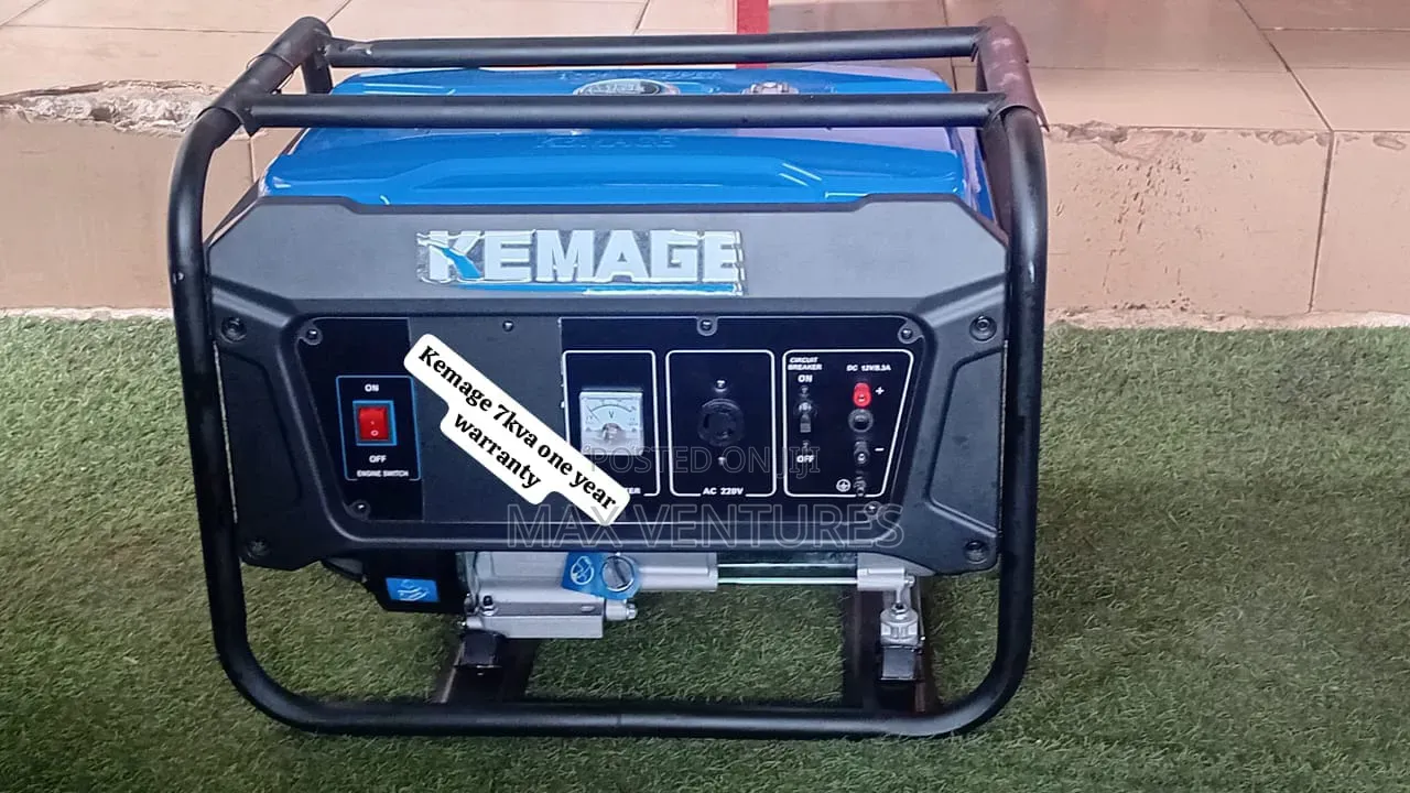 Reliable Kemage 8000w 7kva Generator With Stable Output 7kva