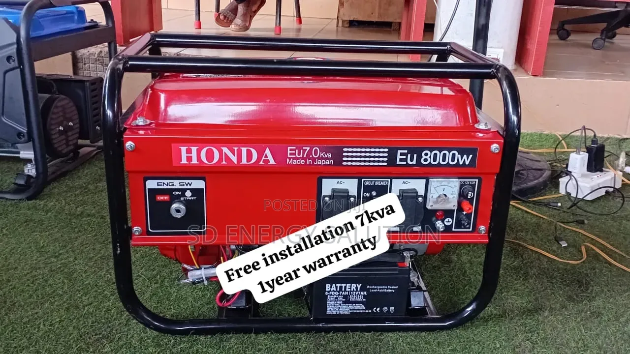 Original Honda 7kva Generator Available – Trusted Power Supply 7kva