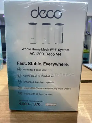 Tp-Link Deco M4 Ac1200 Whole Home Mesh Wifi System