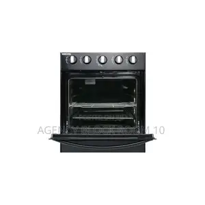 Bruhm BGC-5540ib 4 Burner Gas Cooker - Glass Top - Black