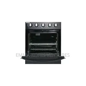 Bruhm BGC-5540ib 4 Burner Gas Cooker - Glass Top - Black