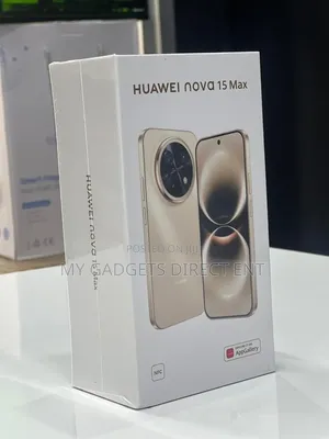 New Huawei nova 15 Max 256 GB Gold